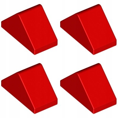 

Lego 3044c Skos 2x1 czerwony (2g) 4 szt.