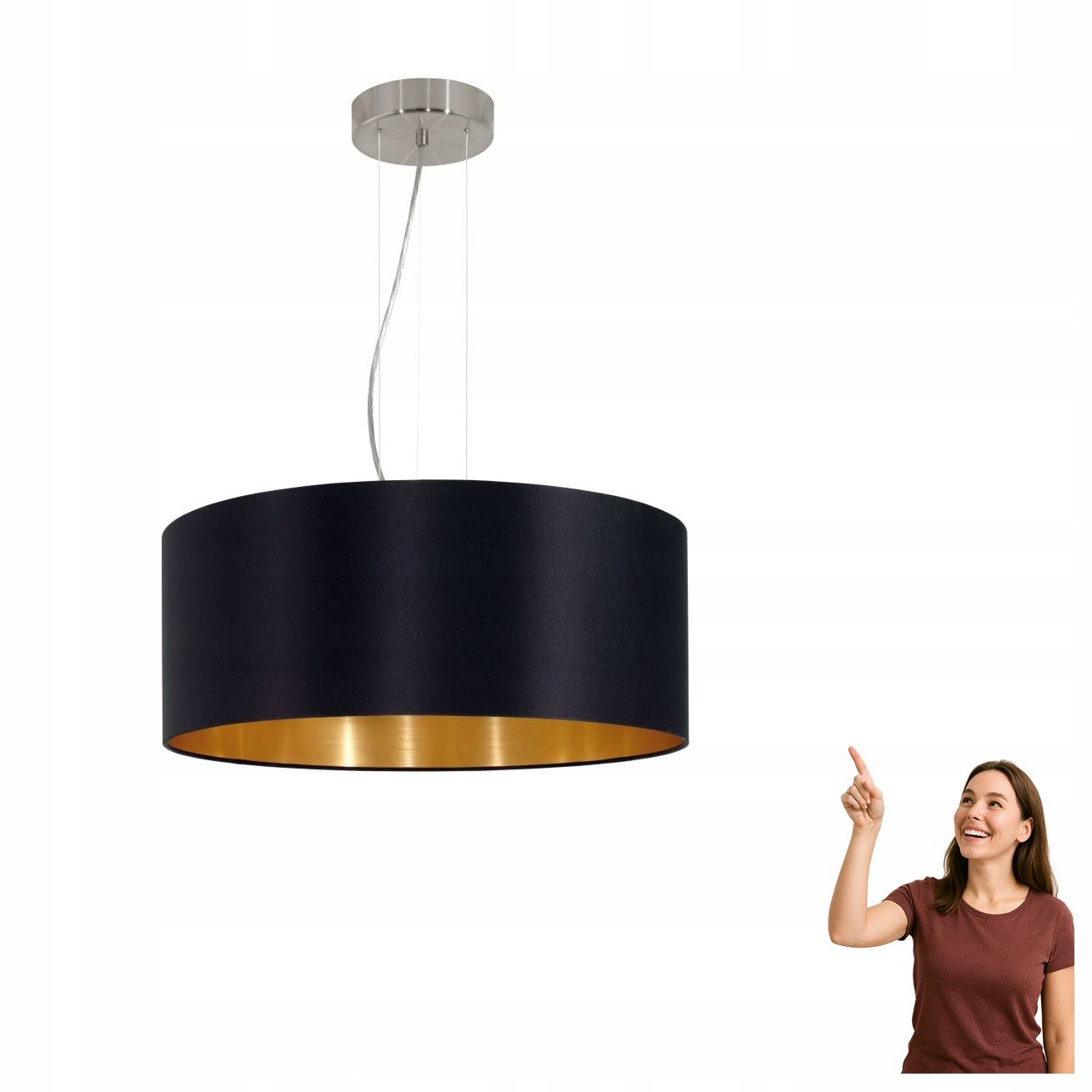 Závesná lampa Maserlo 31605 Eglo