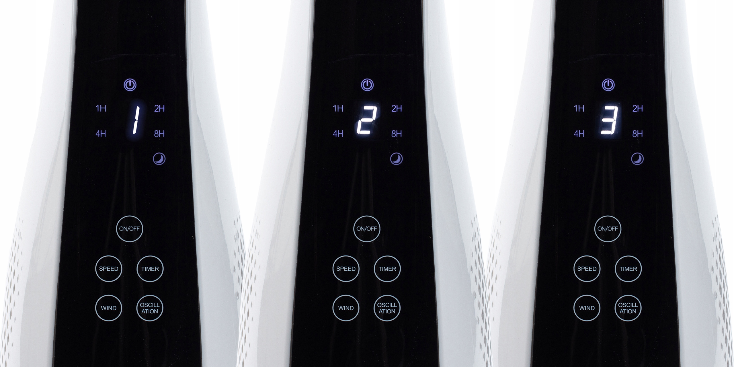 WENTYLATOR STOJĄCY WIATRAK KOLUMNOWY PODŁOGOWY TIMER OSCYLACJA MOCNY Model WK300Wt