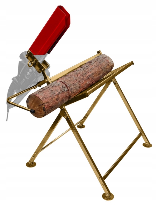 MOCNY STOJAK DO CIĘCIA DREWNA Z UCHWYTEM NA PIŁĘ Marka Profi Tools