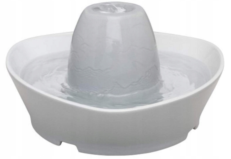 Keramická napáječka fontána na pití PetSafe šedá 1,8 l pro malé psy