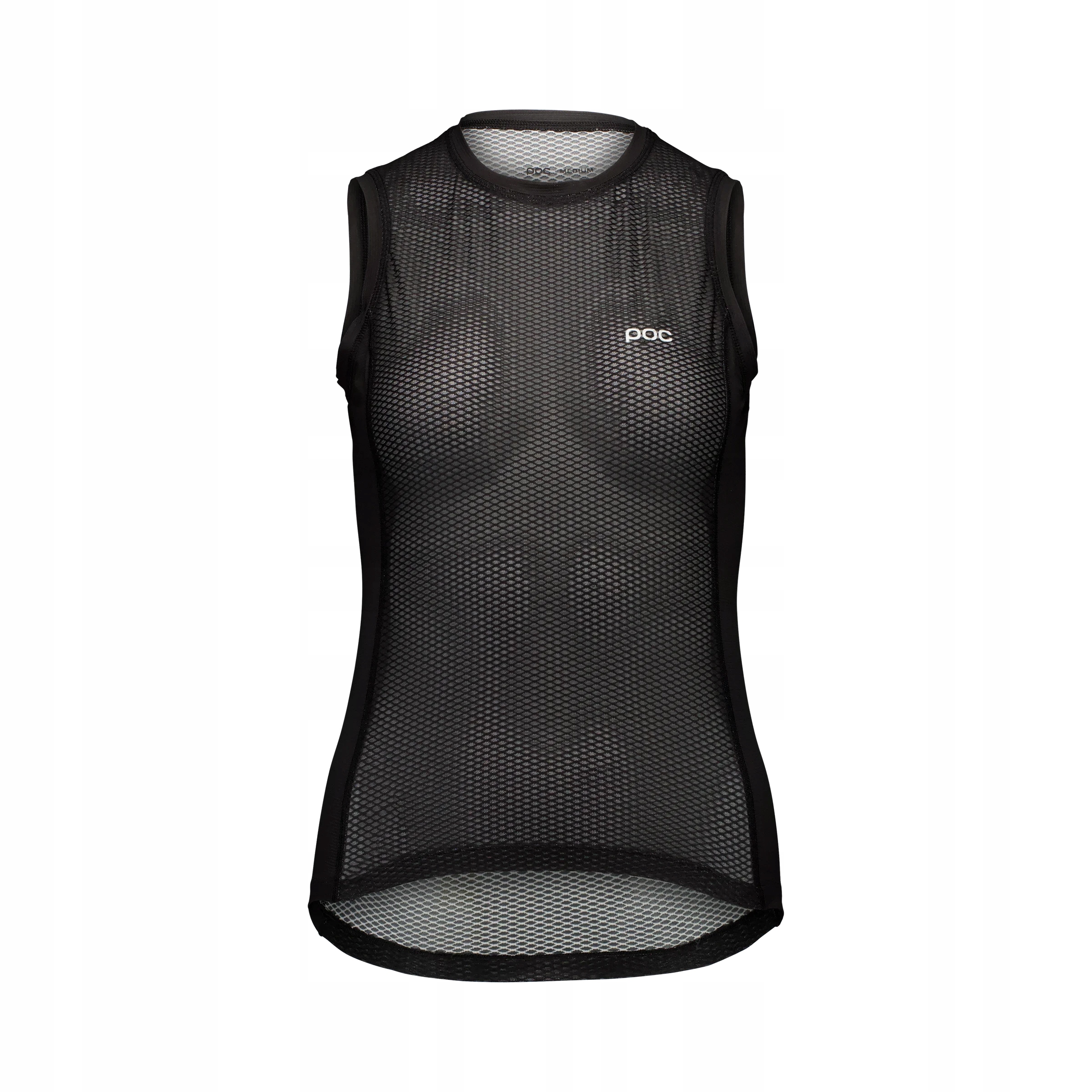 Tričko Poc W's Essential Layer Vest Black Velikost M