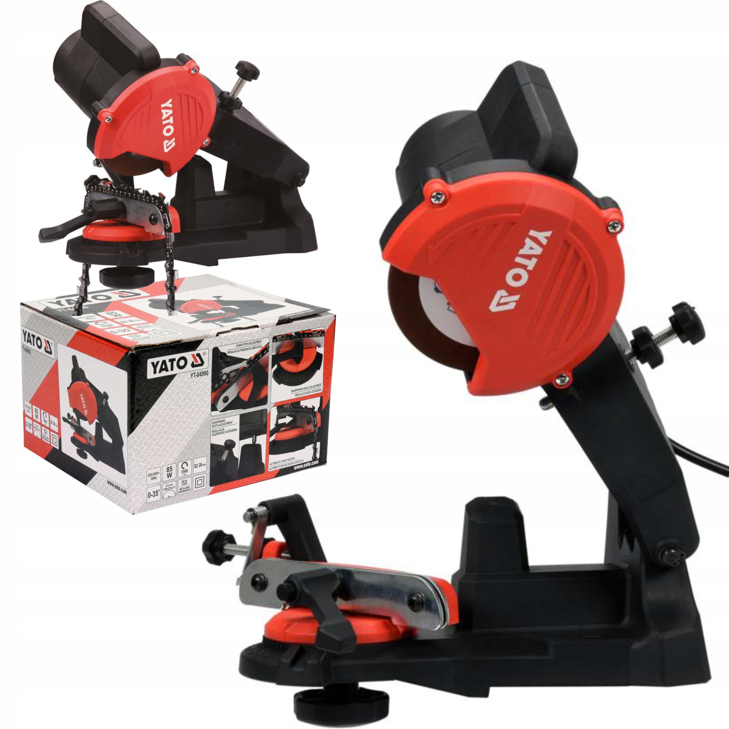 Точилка для цепи Yato 85 Вт
