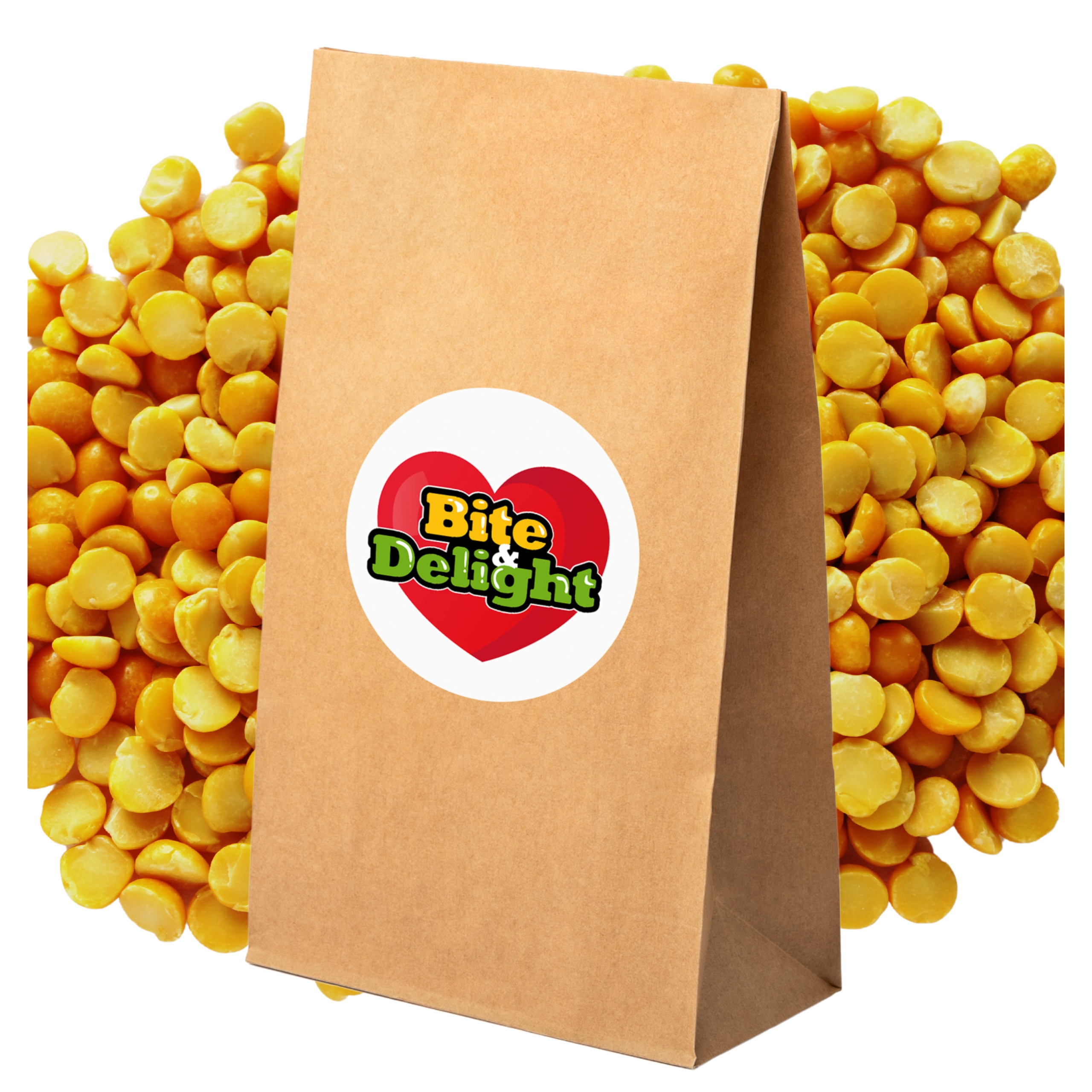 Hrách žlutý Loupaný půlky 10kg Pisum Sativum luštěniny