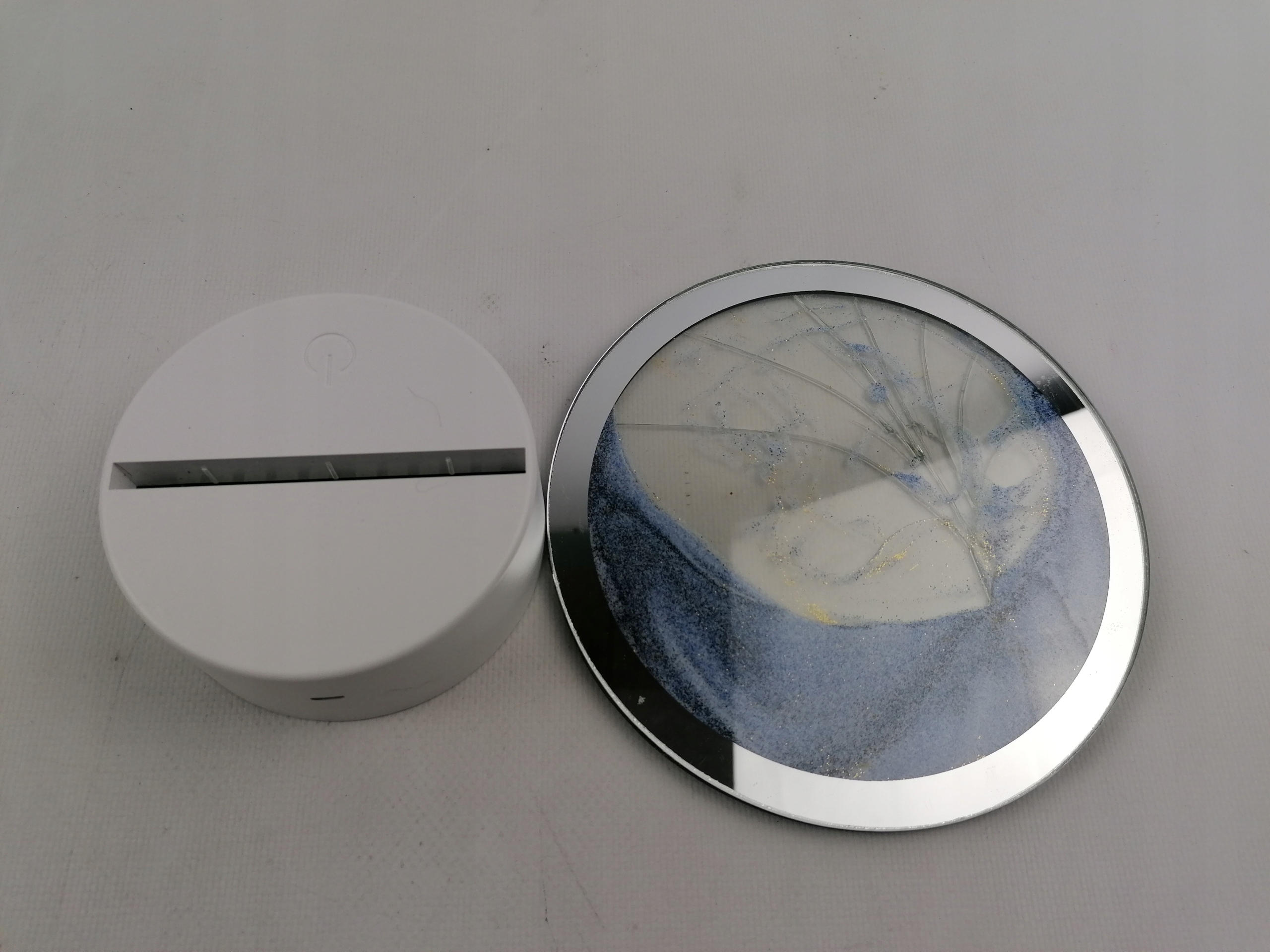 Obraz piaskowy LED klepsydra ACAREY USZKODZONY Marka inna