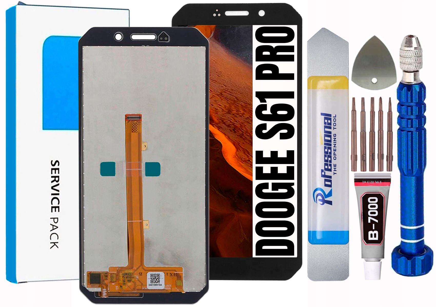 Displej Pro Doogee S61 Pro Originální LCD Displej