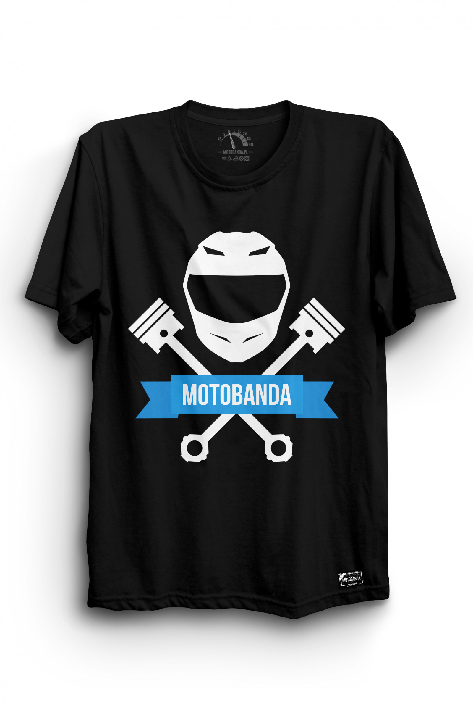 Koszulka Motobanda Classic czarna Producent inny