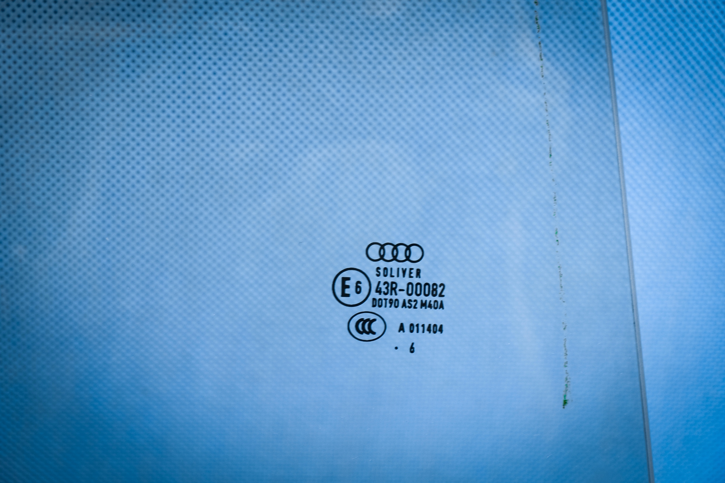 window rear door right Audi A7 S7 RS7 4G8845206A