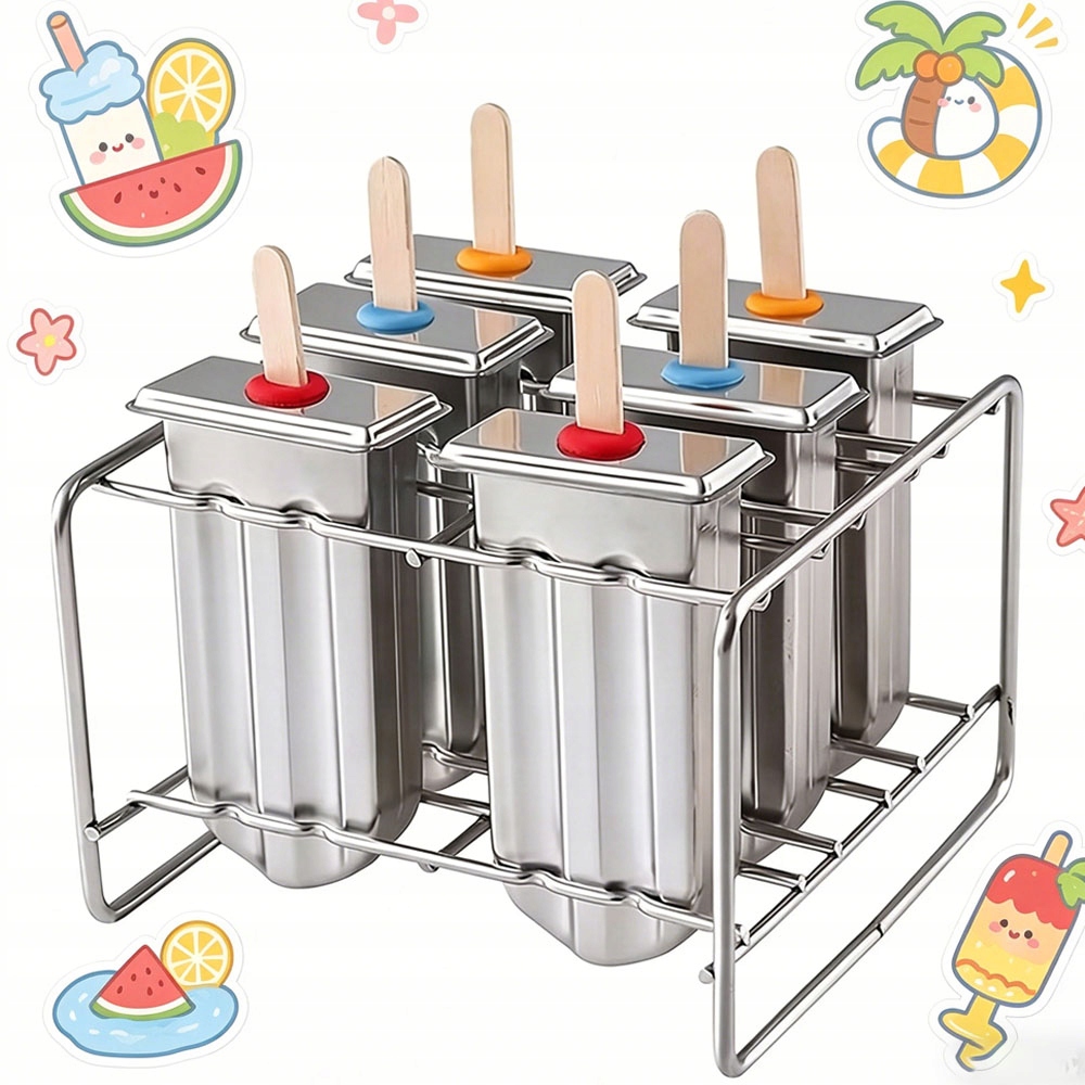 Forma na zmrzlinu Z Nerezové Oceli Snadné čištění a opakované použití