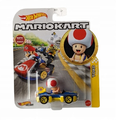 

Hot Wheels Mario Kart Toad HDB35 Nowy