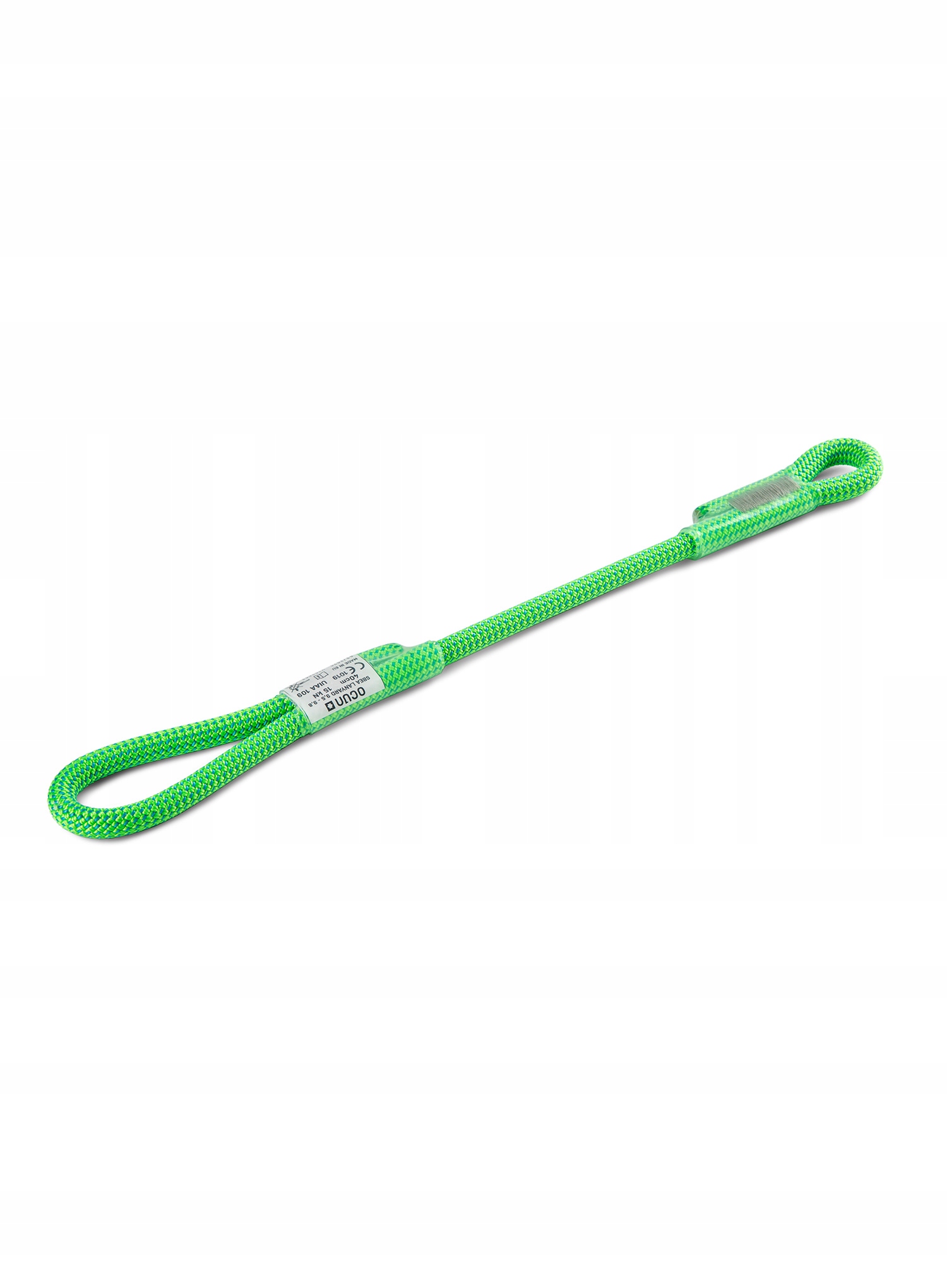 Lonża Ocun Sbea Lanyard 9,8 mm 40 cm green/icemint