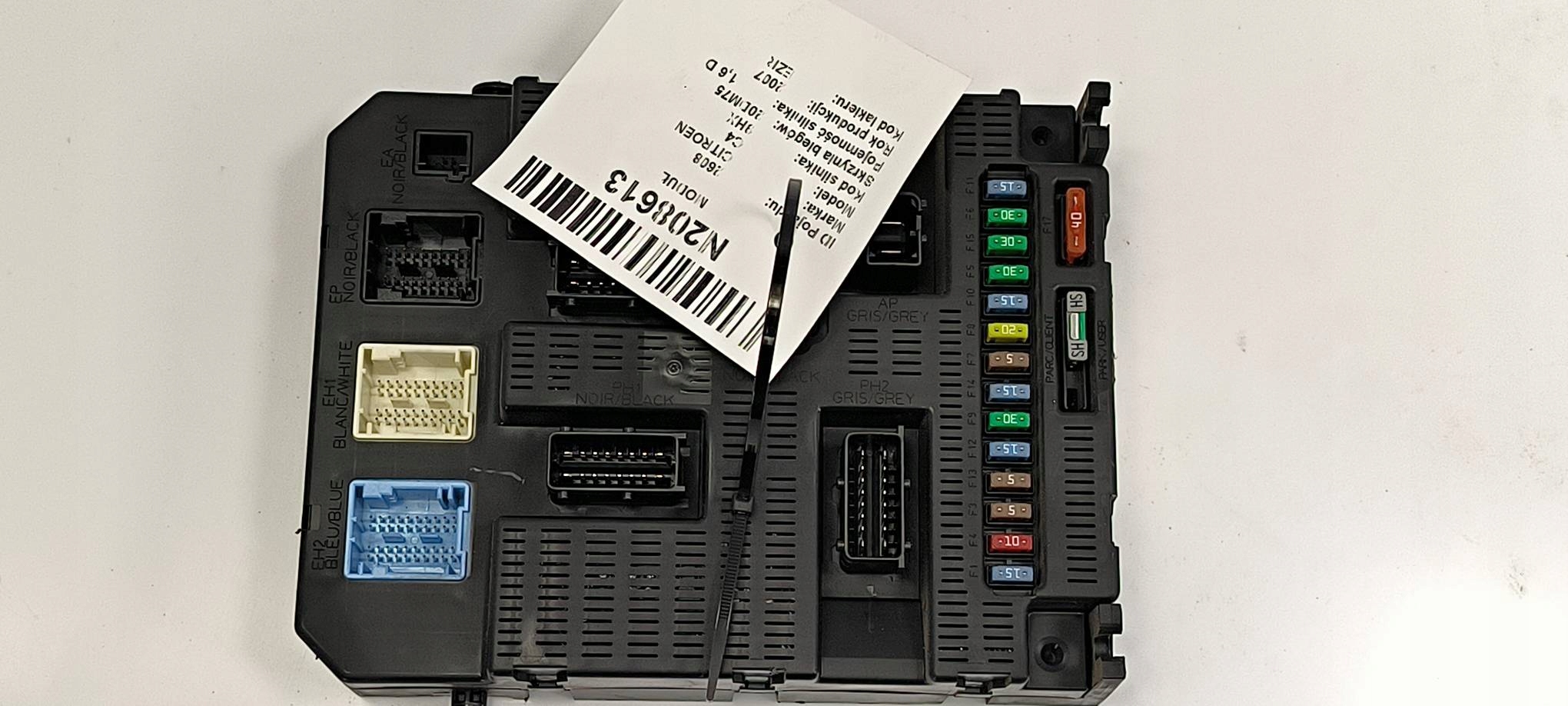 Module fusibles BSI 9663576480 CITROEN C4 et