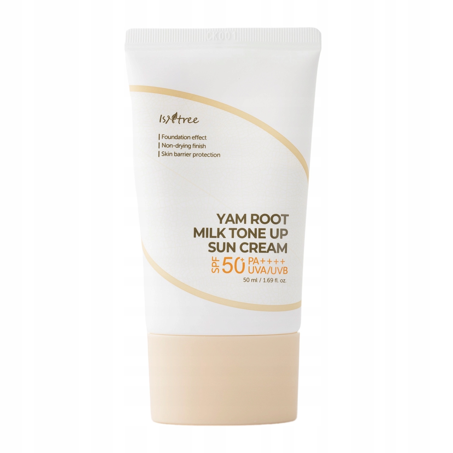 ISNTREE Yam Root Milk Tone Up Sun Cream SPF50+/PA++++ - Face Sunscreen ...