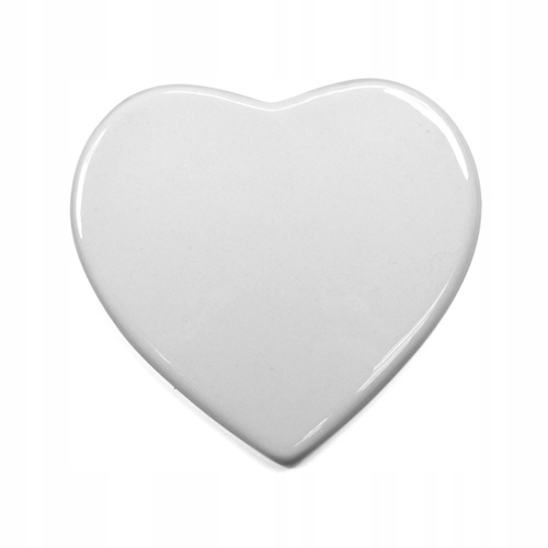 Płytka ceramiczna serce 10 cm Sublimacja