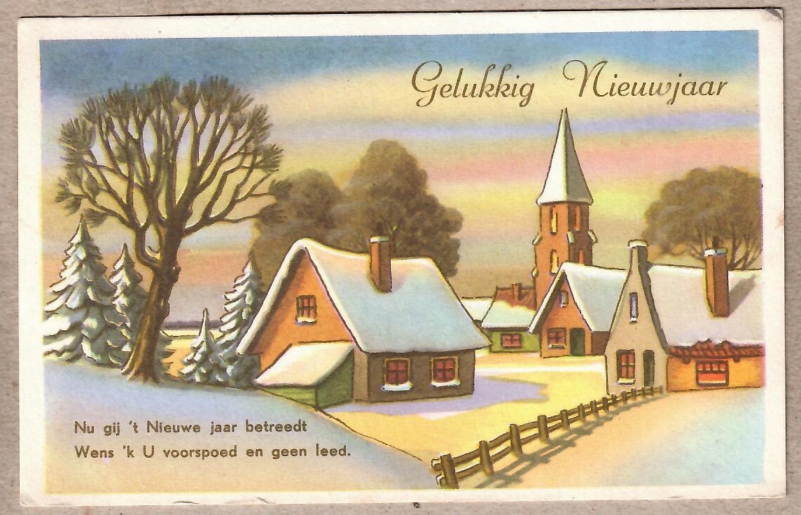 Holandia. Boże Narodzenie, Nowy Rok