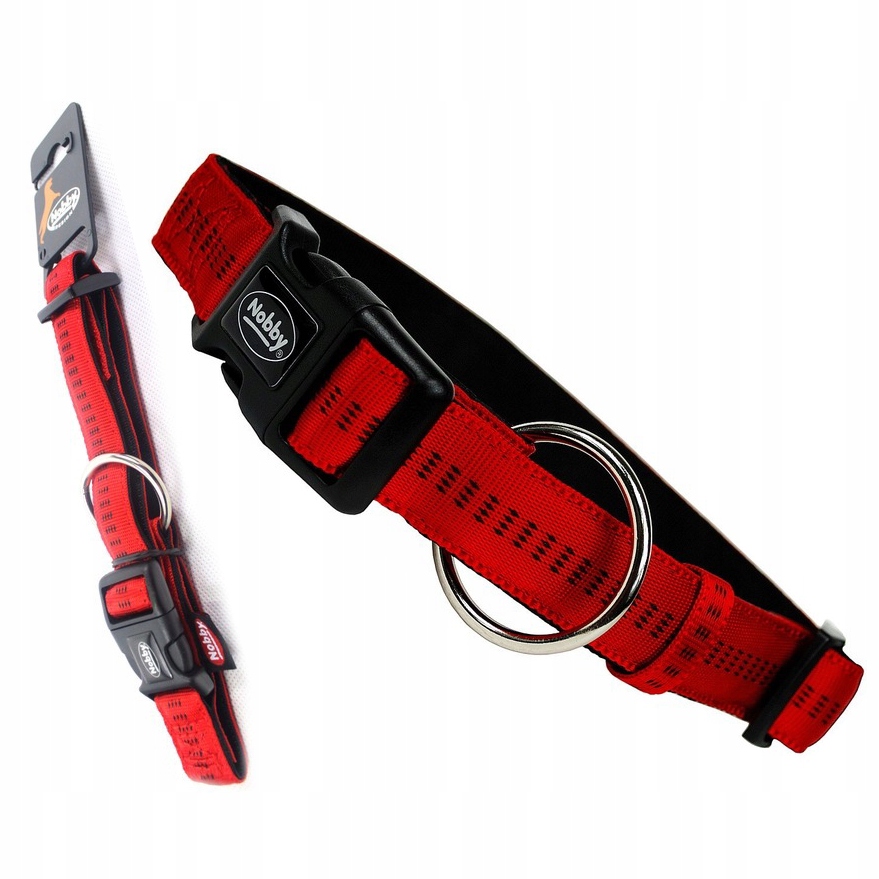 

Obroża dla Psa Soft Grip Czerwona S-m