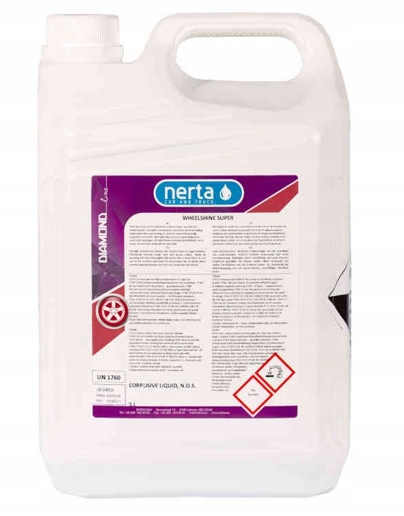 

Nerta Wheelshine 5L Środek Do Mycia Felg