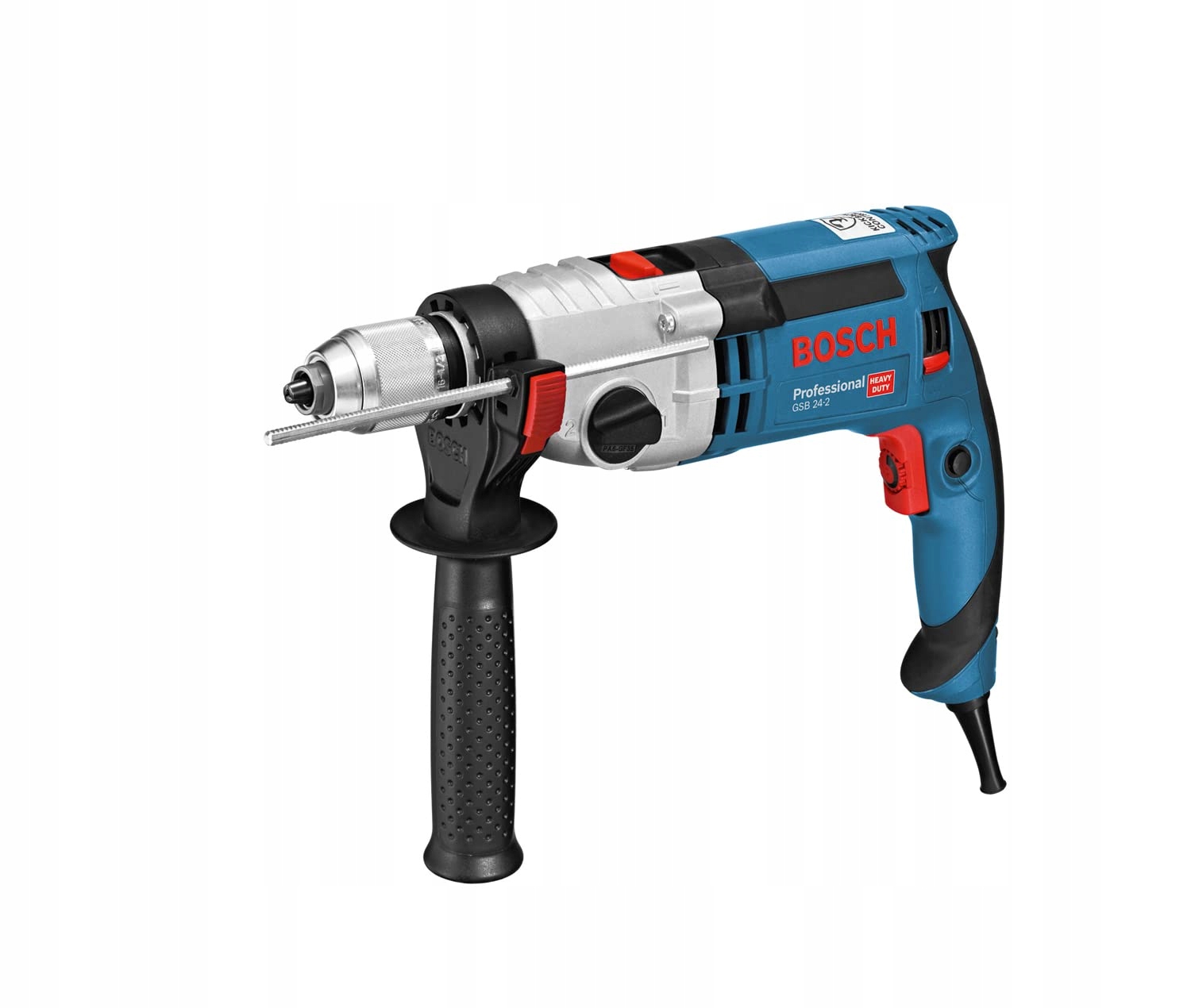 BOSCH Professional Wiertarka Udarowa GSB 24-2 1100W 40Nm z Akcesoriami — miniatura 3