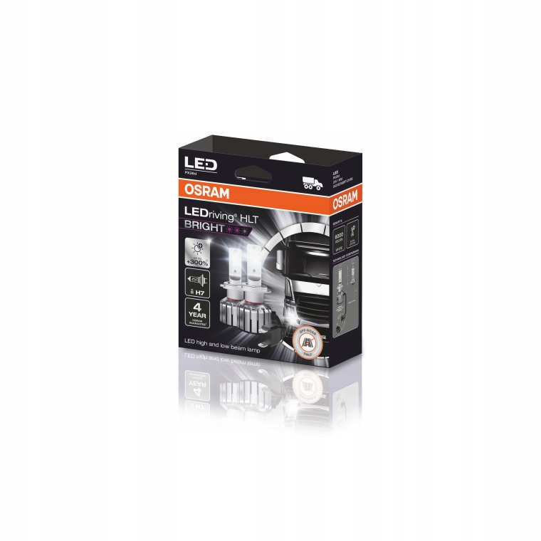 Osram LEDriving Hlt Bright H7 24V Led 6000K 1700lm off-road