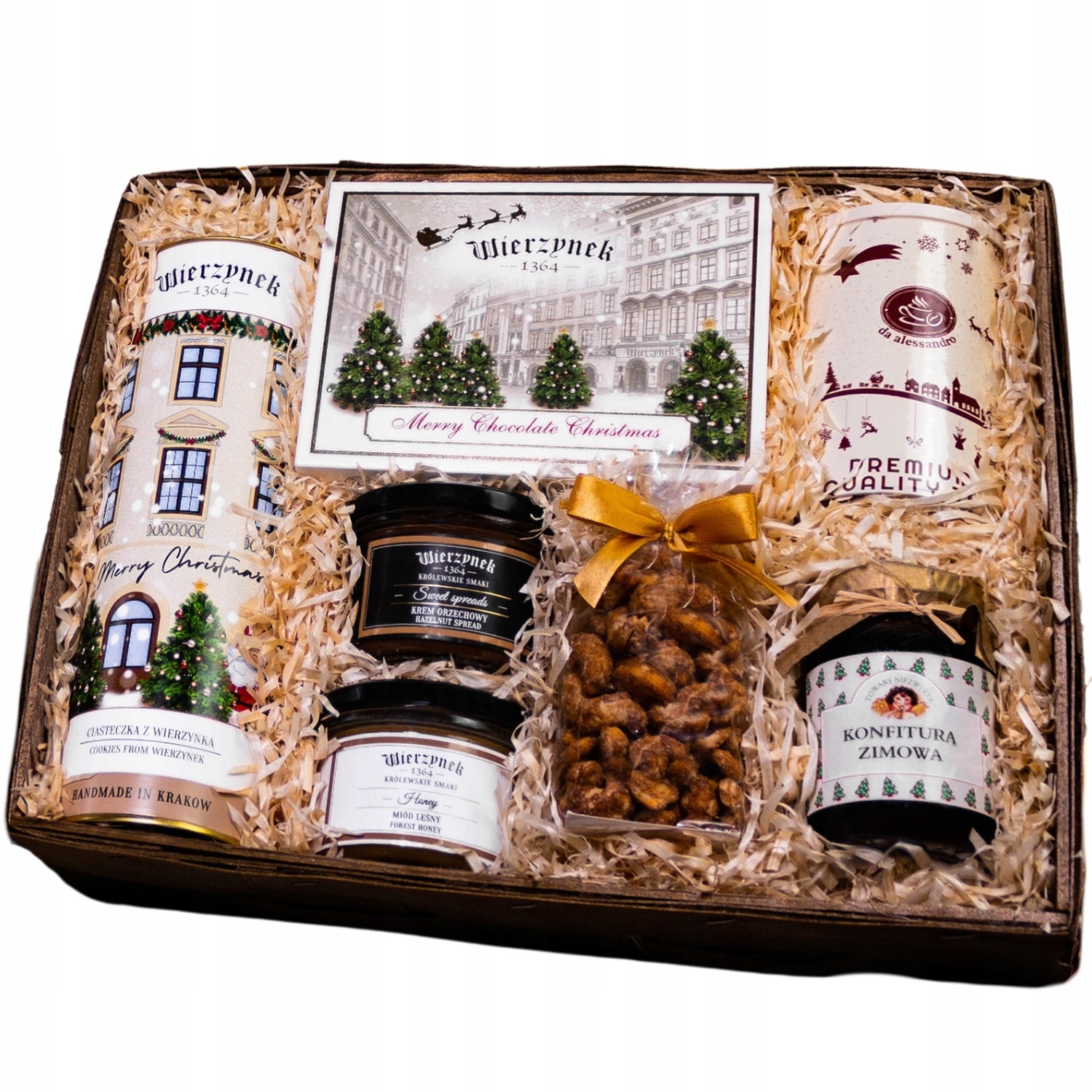 Dárkový, vánoční koš „Silvestro“ KP/0213