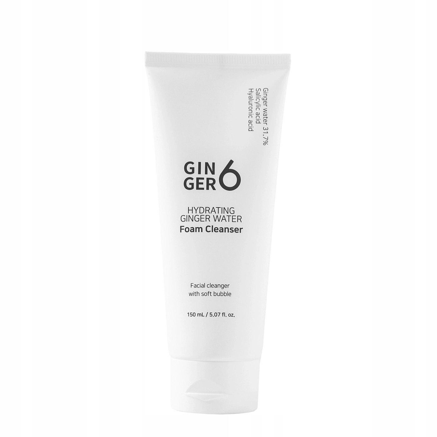 GINGER6 Foam Cleanser Hydratační čisticí pěna na obličej 150 Ml