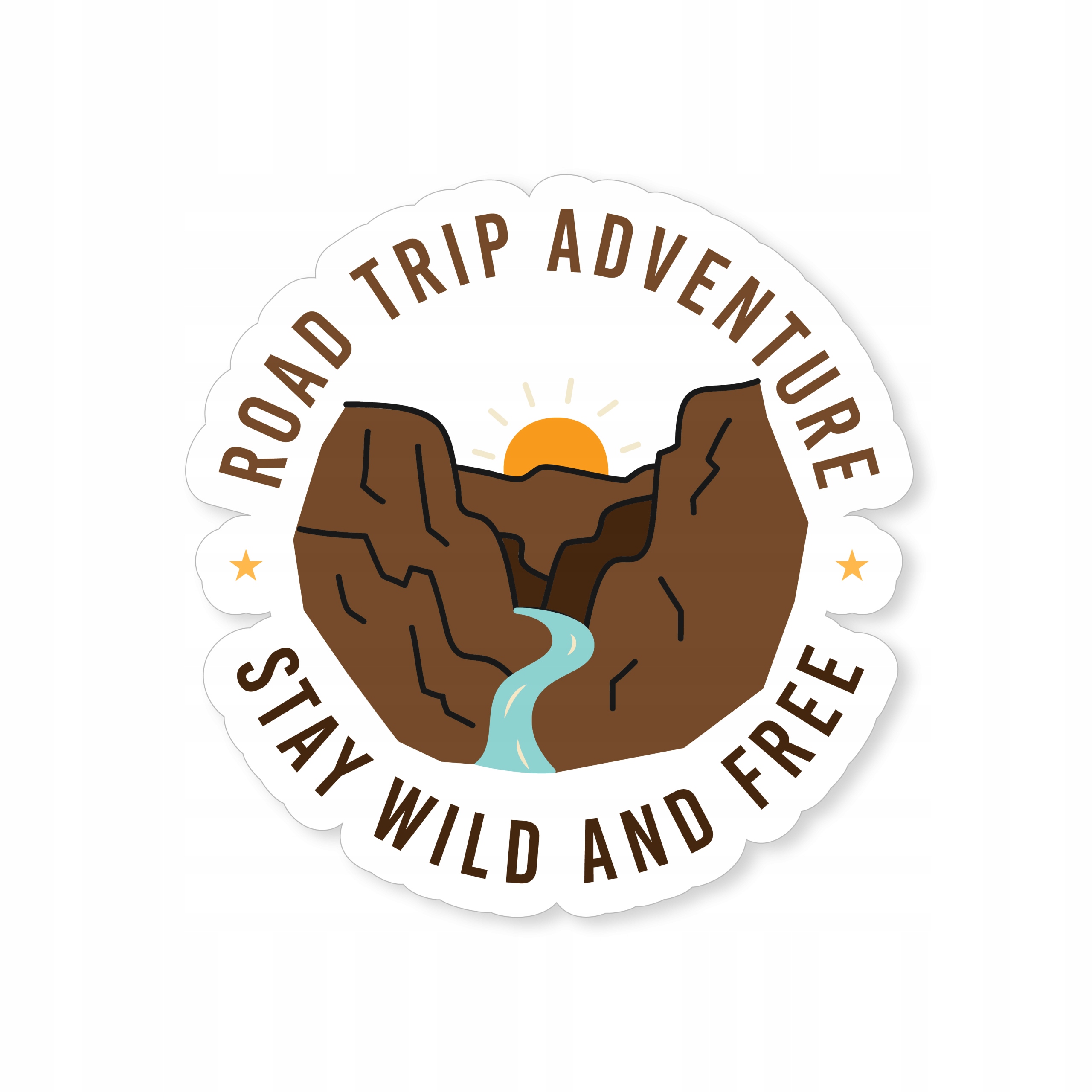 

Naklejka Road Trip Adventure Camping Kemping 8x8