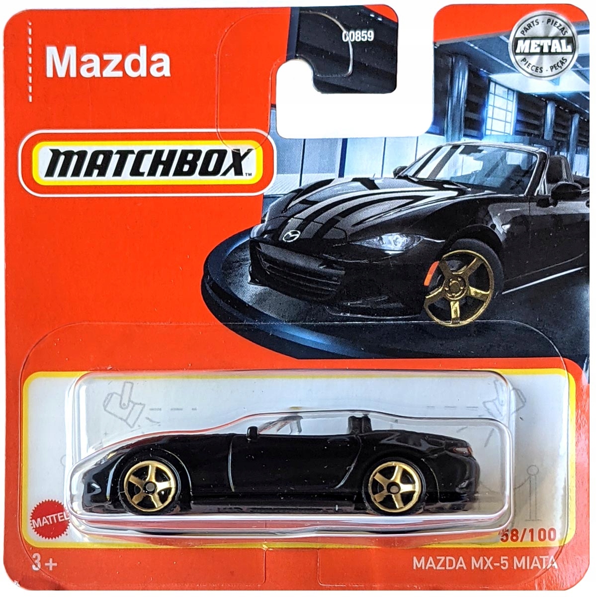

Matchbox Mazda MX-5 Miata 58/100 Metal