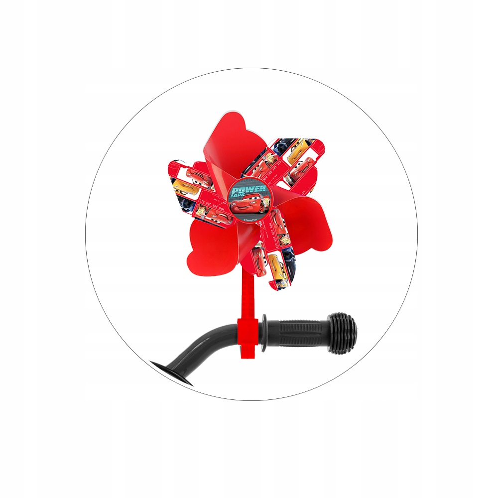 Wiatraczek na kierownicę Auta 3 Cars czerwony Marka Seven