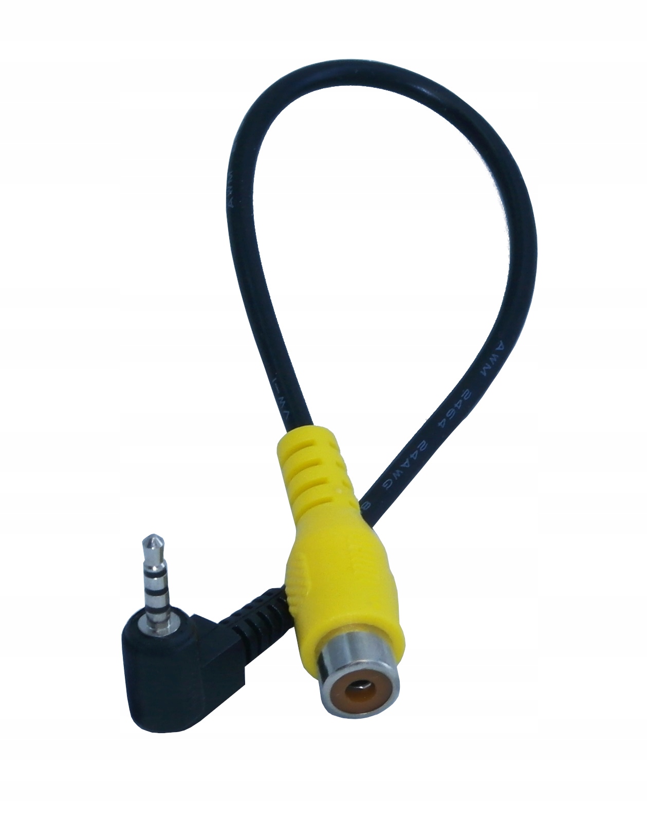 

Kabel przejściówka kamera cofania Av Rca micro 2,5