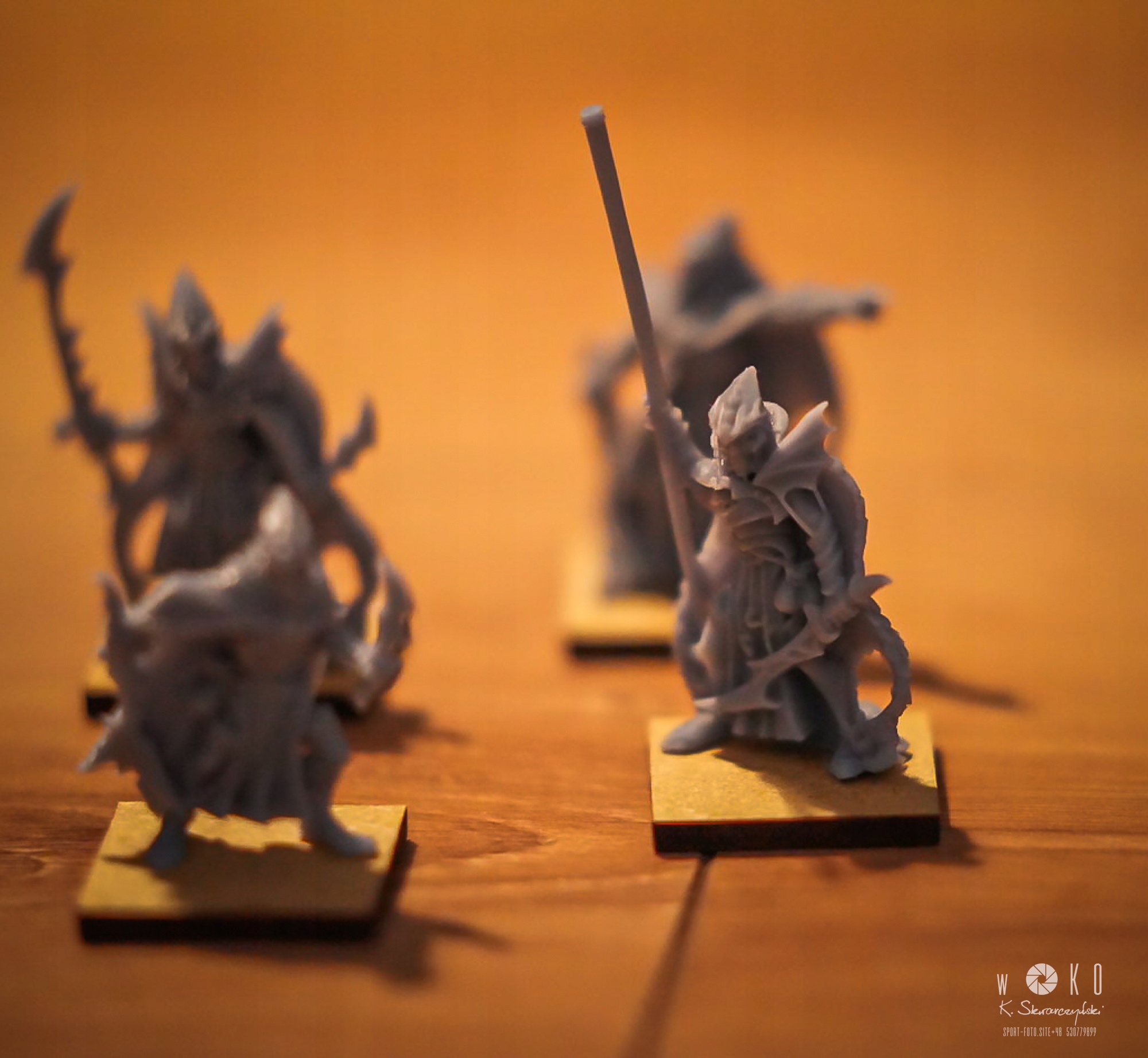 H065 Podstawka pod figurki 75mm - 5szt System Warhammer Fantasy Battle