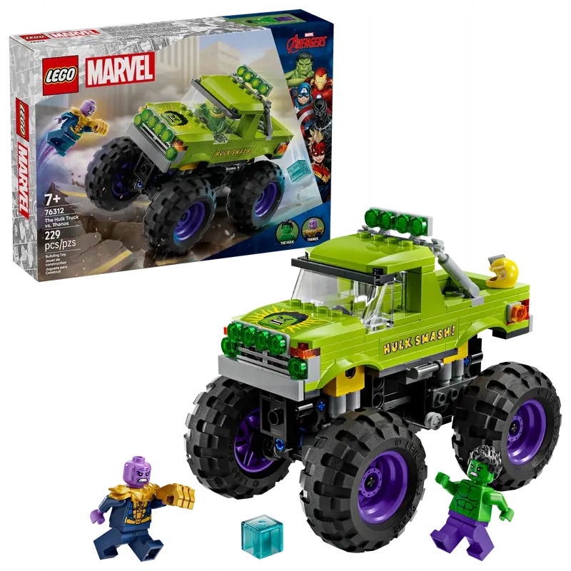Lego 76312 Monster truck Hulka versus Thanos