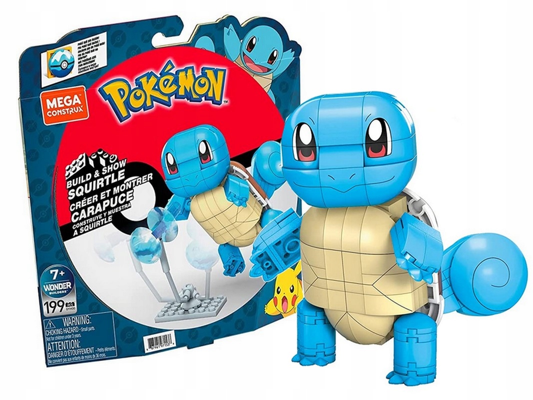 

Construx Klocki 199 el Pokemon Squirtle