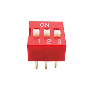 Dip Switch do lutowania na Pcb 3P