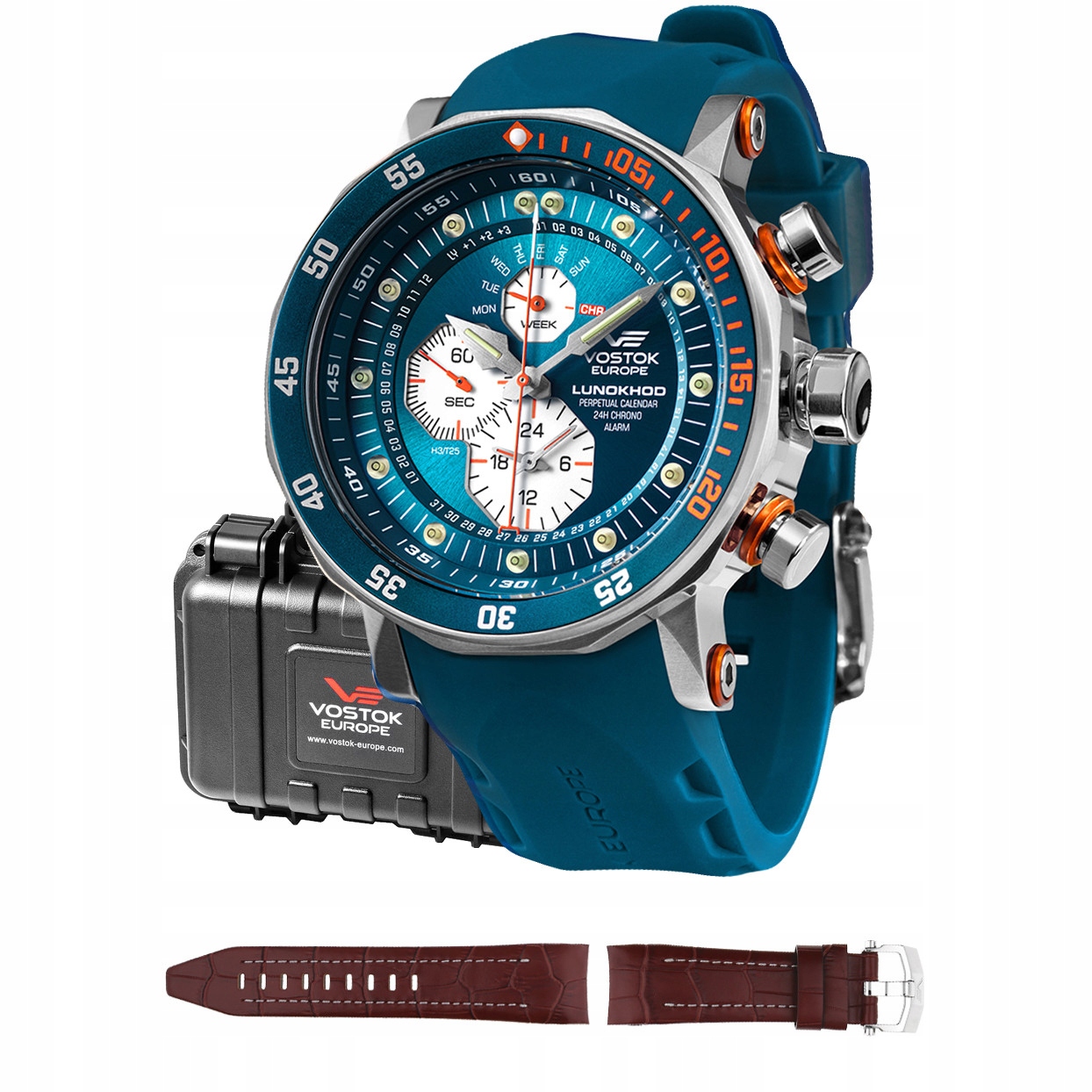Pánské Hodinky Vostok Europe YM86-620A636S modré