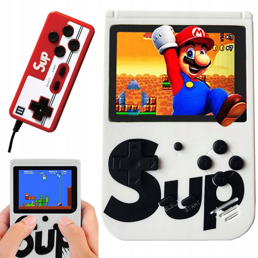 Mini Konsola Przenośna Retro Gra 400 Gier 3.0 Tv Game Box Gierki Pilot Pad
