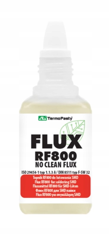 

Płynny ciekły topnik RF800 15ml do lutowania