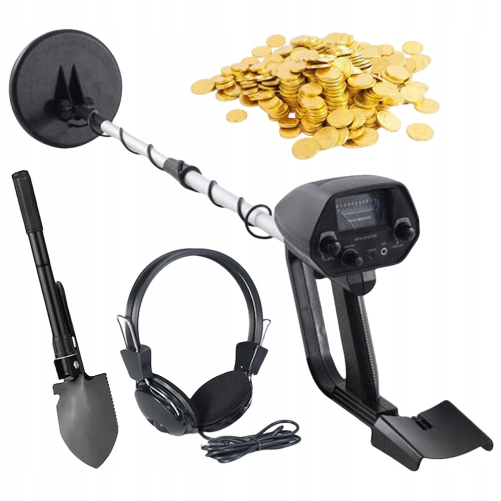 Detektor Kovů Detektor Regulace Vodotěsný Černý Pro Děti Dospělé