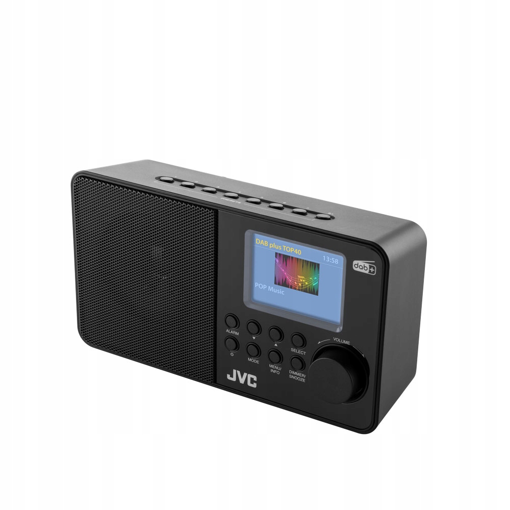 Jvc rádio Dab RA-E611B-DAB čierne