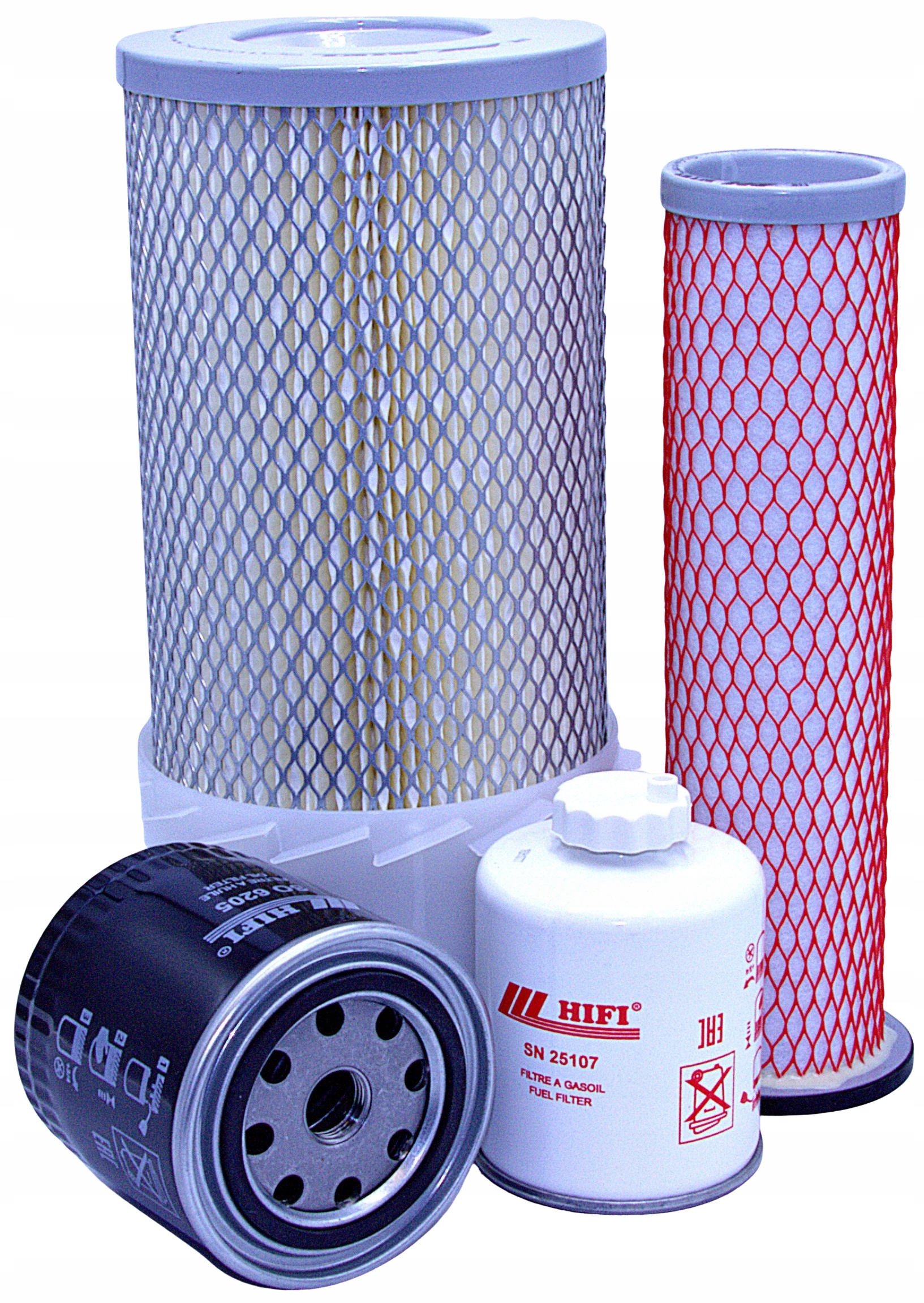 Filtry Bobcat 763, 763G, 763H – vzduch, olej, palivo
