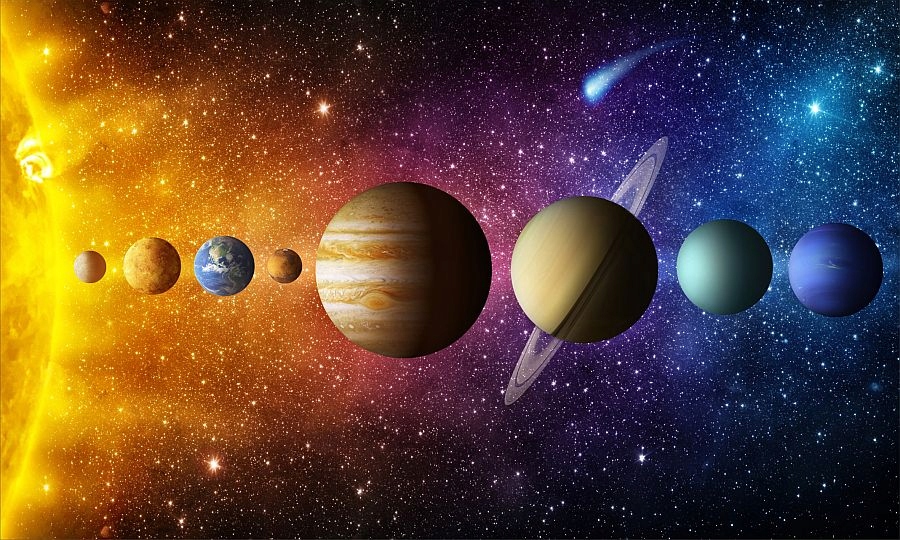 

Obraz Na Płótnie Układ Słoneczny Planety 100x60