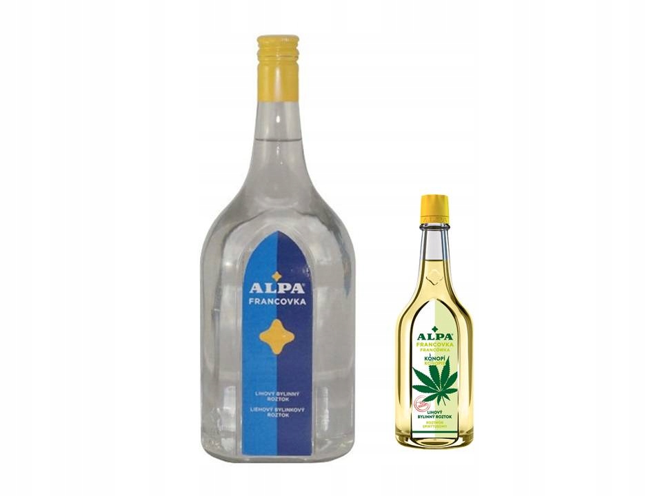 

Zestaw Alpa Francovka 1000 ml Alpa Konopie 160ml