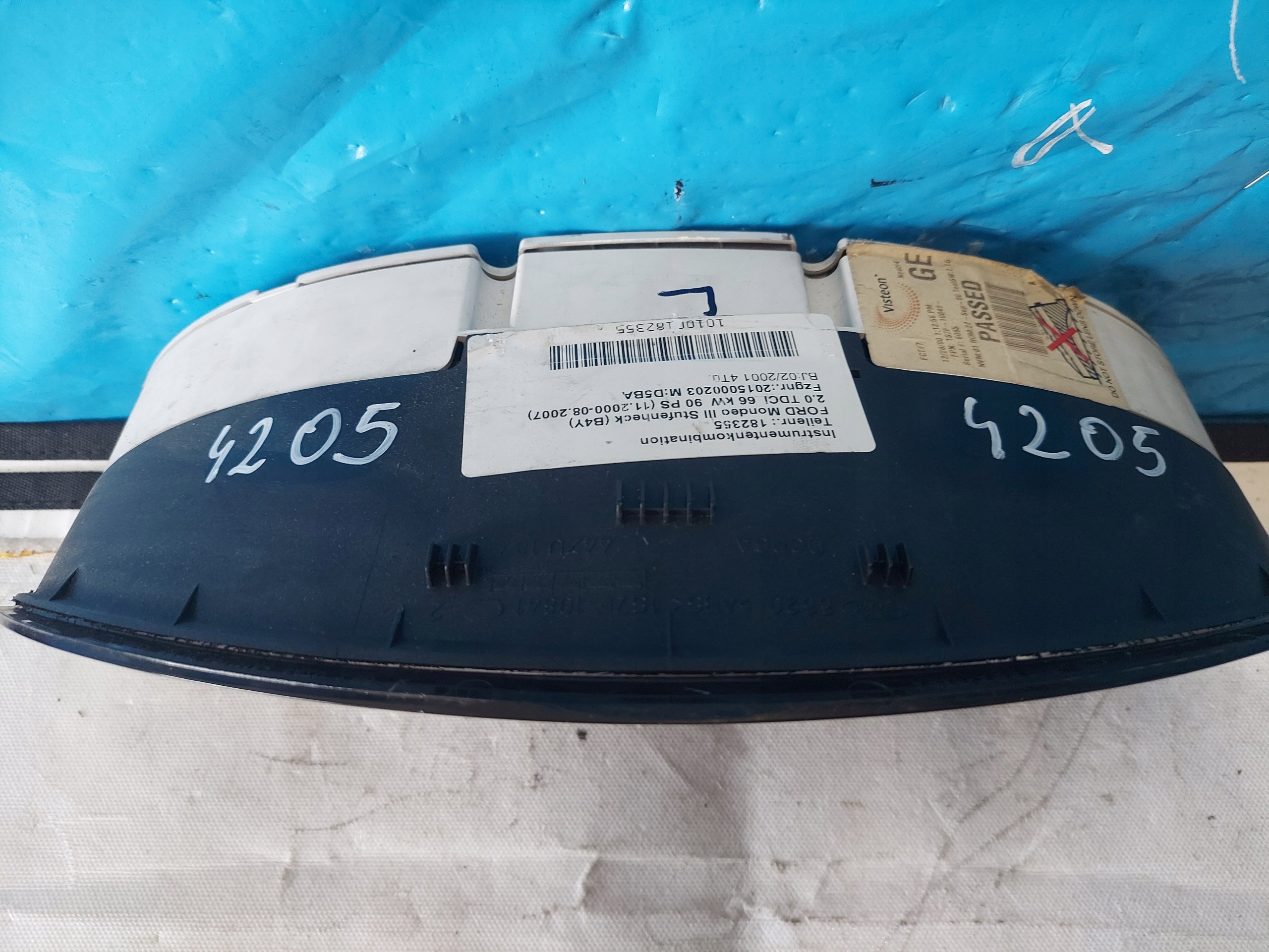 dials clock MONDEO MK 3 2.0 TDCI 1S7F-10849GE