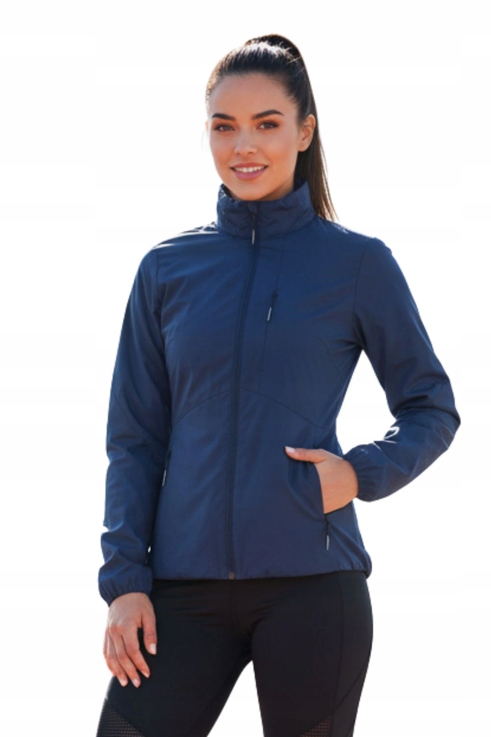 Dámská technická sportovní bunda Head , světle tmavě modrá, bez kapuce vel. L