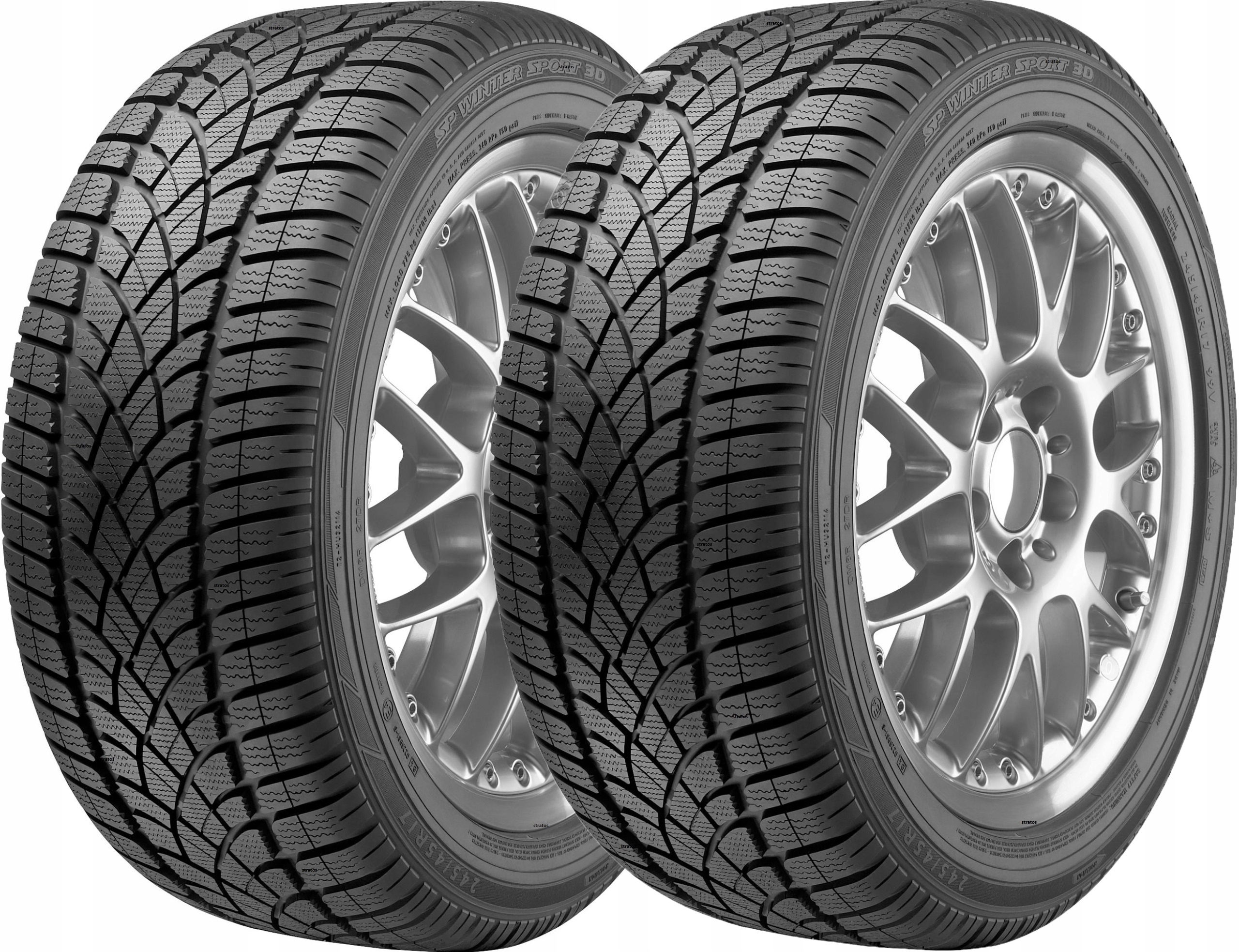 2x 265/50/19 V XL FP N0 Dunlop SP WINTER SPORT 3D
