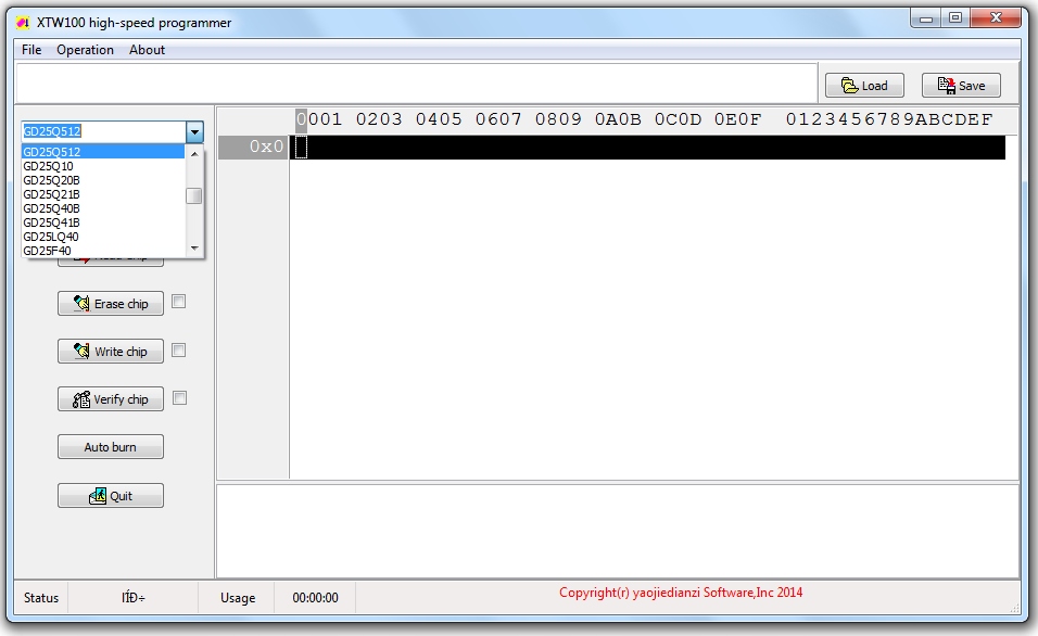 Programator USB HTW100 pamięci SPI Flash i EEPROM Rodzaj programator uniwersalny