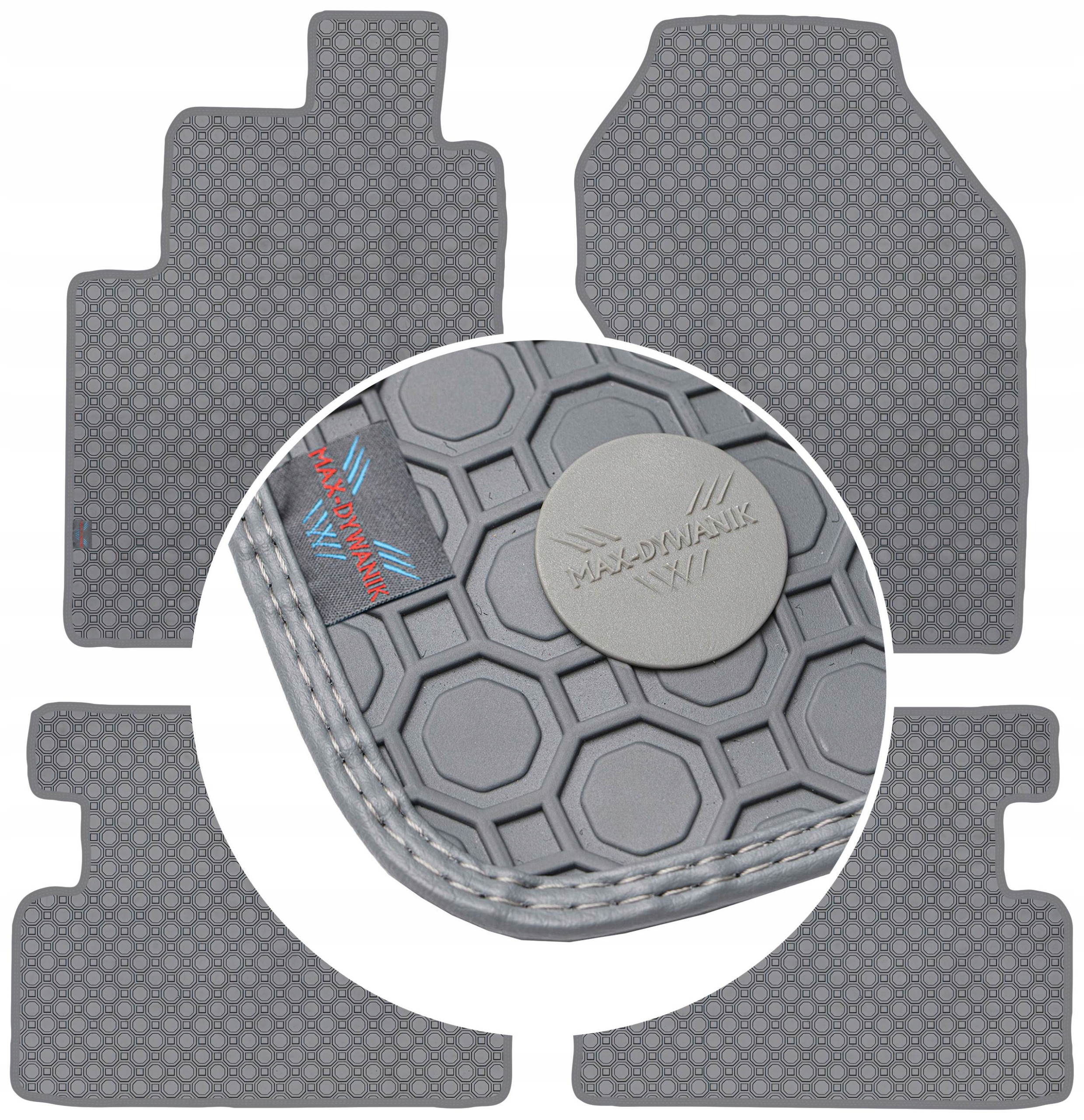 Ford Focus I Fl 2001-2004 Koberce Popielate