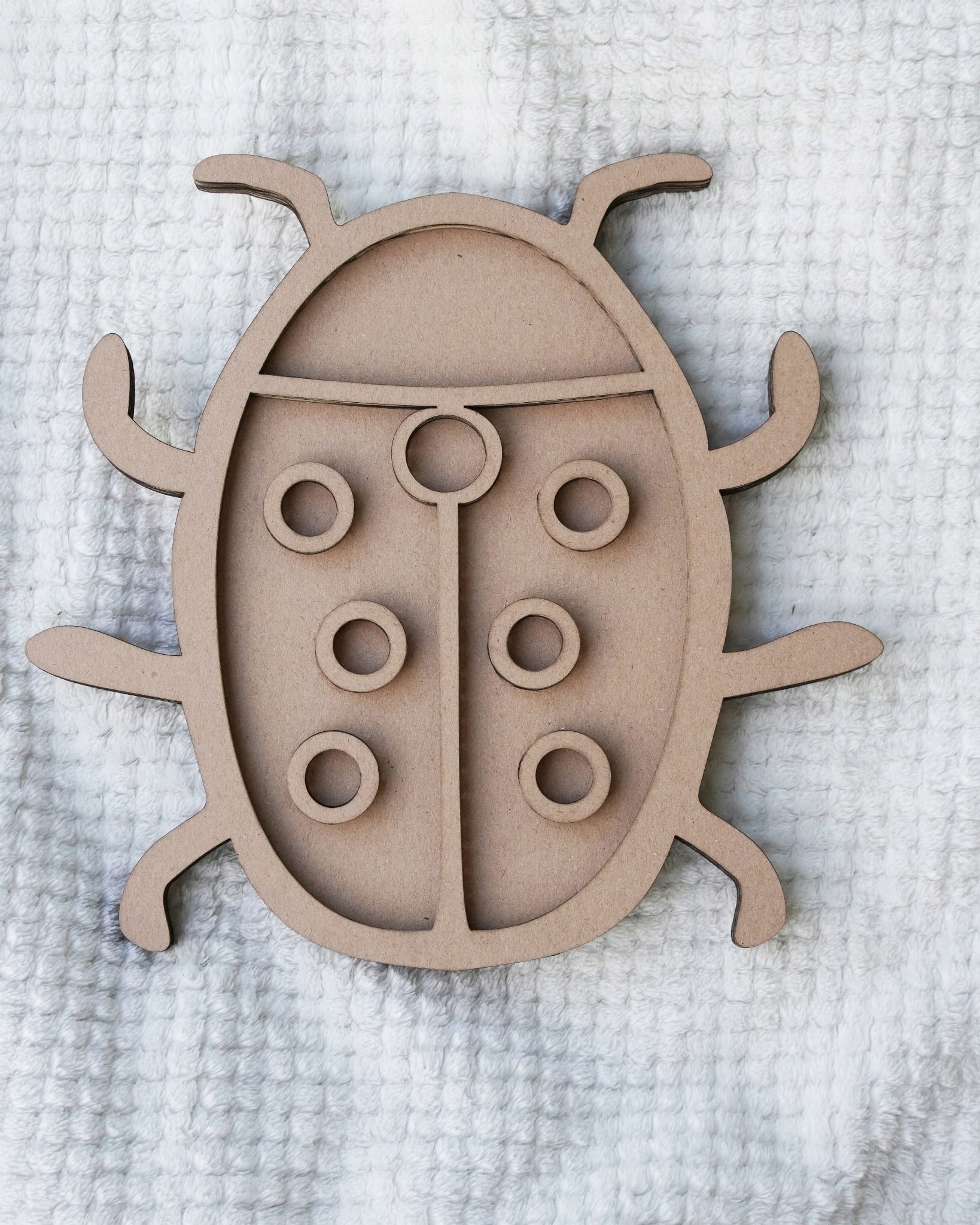 Sensokarton Biedroneczka