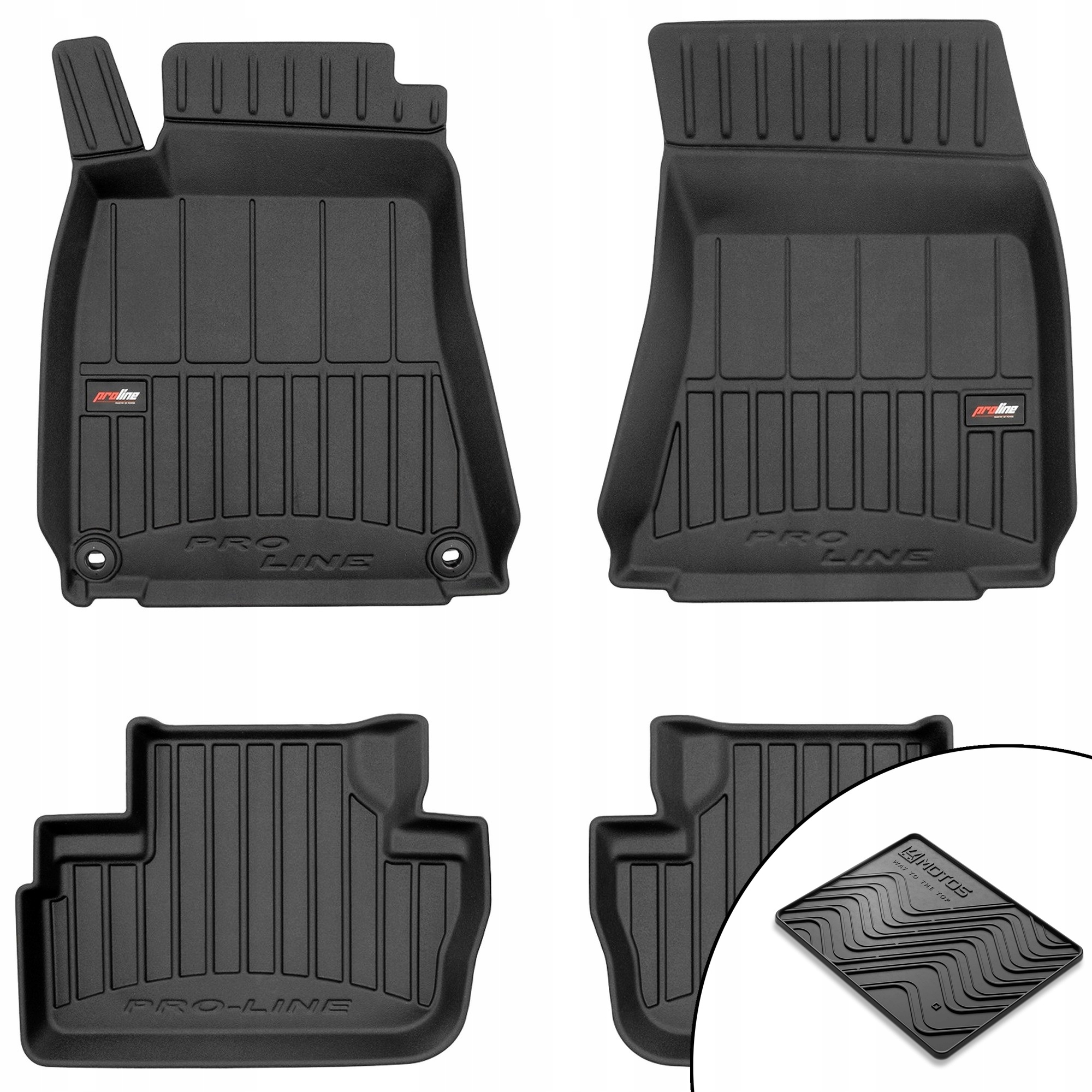 Gumové rohože 3D Lexus Is II 2005-2013 rohož zdarma