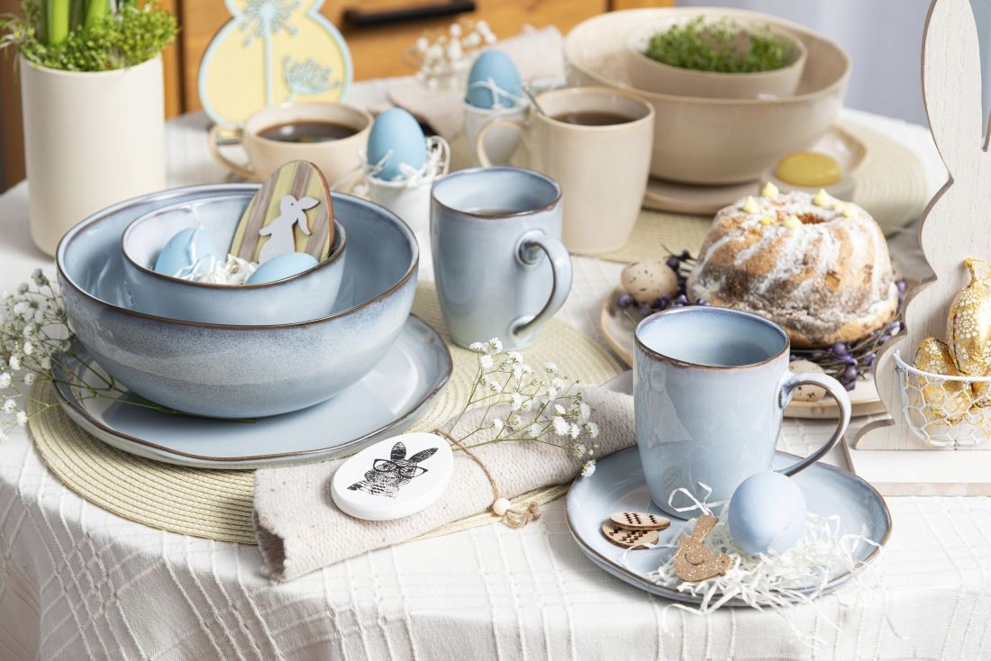 Miseczka bulionówka talerz do zupy Altom Design Reactive Blue 14 cm 6 sztuk Informacje dodatkowe możliwość mycia w zmywarce