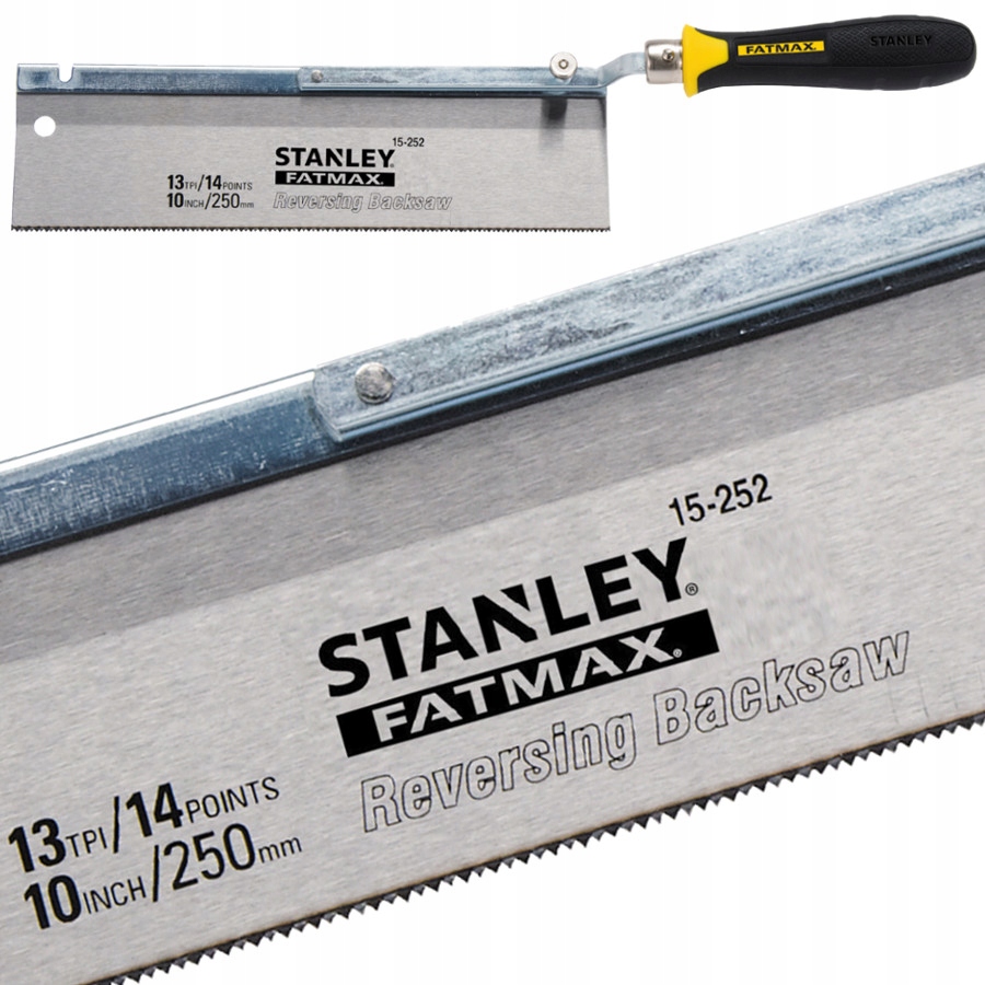 

Stanley 0-15-252 Piła grzbietnica 250mm 13z/cal